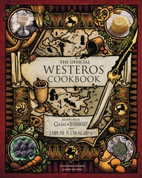 [9798886634808] OFF WESTEROS COOKBOOK RECIPES GOT & HOUSE DRAGONS APRON SET