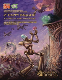 [9798988604334] O HAPPY DAGGER A 2ND LEVEL PURPLE PLANET RPG ADV