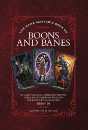[9781956403886] GAME MASTERS DECK OF BOONS & BANES FOR 5TH ED RPG ADV