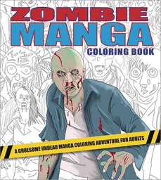 [9780760391402] ZOMBIE MANGA COLORING BOOK