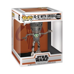 [889698800013] FUNKO POP DELUXE - MANDALORIAN - GROGU IG 12