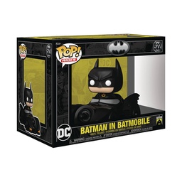 [889698806893] FUNKO POP RIDES DLX - BATMAN 85TH BATMAN WITH BATMOBILE
