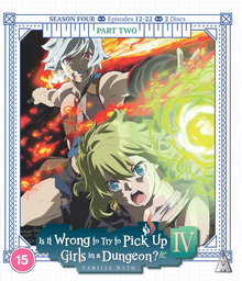 [5060067009823] IS IT WRONG TO TRY TO PICK UP GIRLS IN A DUNGEON Season 4 Part Two Blu-ray