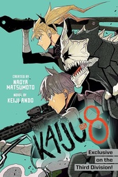 [9781974749638] KAIJU NO 8 EXCLUSIVE ON THIRD DIVISION LIGHT NOVEL