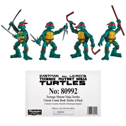 [043377809920] TMNT CLASSIC COMIC BOOK SERIES TURTLES 4PC SET