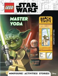 [9780794453718] LEGO STAR WARS MASTER YODA W MINI FIGURE