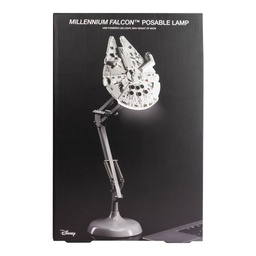 [5055964725358] STAR WARS MILLENNIUM FALCON POSABLE DESK LIGHT
