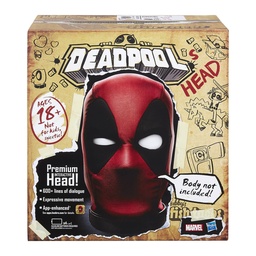 [630509864935] MARVEL DEADPOOL ELECTRONIC INTERACTIVE HEAD PROP