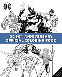 [9798886635737] DC COMICS 90TH ANNIVERSARY OFF COLORING BOOK