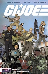 [9781534328075] G.I. JOE 1 THE COBRA STRIKES TOM REILLY CVR