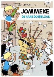 [9789462105386] Jommeke new look & feel 121 De Rare doedelzak