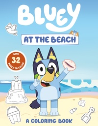 [9780593891377] BLUEY AT THE BEACH COLORING BOOK