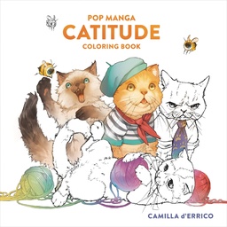 [9780593837542] POP MANGA CATITUDE COLORING BOOK