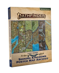 [9781640786844] PATHFINDER LOST OMENS SHINING KINGDOM POSTER MAP ARCHIVE