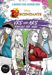 [9781368113243] DESCENDANTS WICKEDLY COOL COLORING BOOK