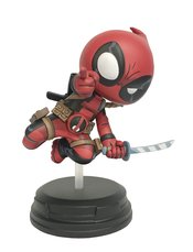 [699788853610] MARVEL ANIMATED DEADPOOL JUMPING STATUE