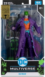 [787926175912] GOLD LABEL DC MULTIVERSE - BATMAN JOKERIZED DARK NIGHTS DEATH METAL 7" FIGURE