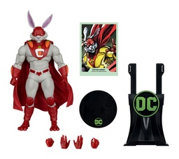 [787926175998] JUSTICE LEAGUE INCARNATE DC MULTIVERSE ACTION FIGURE CAPTAIN CARROT - GLOW IN THE DARK EDITION (GOLD LABEL)