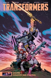 [9781534335653] TRANSFORMERS 4 CONQUER AND CONTROL DIRECT MARKET EXCLUSIVE DANIEL WARREN JOHNSON & MIKE SPICER SWORD CVR