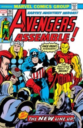 [9781302968274] THE AVENGERS OMNIBUS 6 JACK KIRBY COVER [DM ONLY]