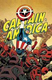 [9781302966584] BLACK WIDOW & CAPTAIN AMERICA BY WAID & SAMNEE OMNIBUS CHRIS SAMNEE CAPTAIN AMERICA COVER [DM ONLY]