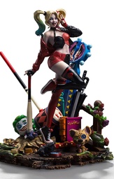 [618231955978] HARLEY QUINN DELUXE - GOTHAM CITY SIRENS - ART SCALE 1/10