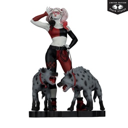 [787926302509] DC DIRECT HARLEY QUINN: RED, WHITE & BLACK HARLEY QUINN BY JENNY FRISON STATUE 1/10