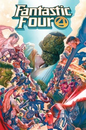 [9781302961213] FANTASTIC FOUR BY DAN SLOTT OMNIBUS 1 ALEX ROSS COVER [DM ONLY]