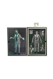 [634482573044] BEETLEJUICE BEETLEJUICE ACTION FIGURE 7 SCALE ULTIMATE STRIPED SUIT BEETLEJUICE 18 CM