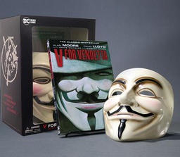 [9781779511737] V FOR VENDETTA BOOK AND MASK SET NEW EDITION