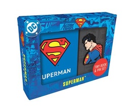 [9798337403458] DC COMICS SUPERMAN TINY BOOK AND PIN SET
