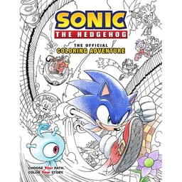 [9798886638158] SONIC THE HEDGEHOG THE OFFICIAL COLORING ADVENTURE