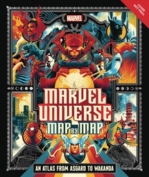 [9780744039795] MARVEL UNIVERSE MAP BY MAP