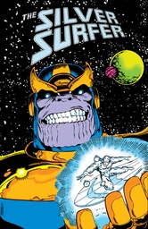 [9781302969844] SILVER SURFER THE INFINITY GAUNTLET OMNIBUS RON LIM MARVEL AGE COVER [DM ONLY]