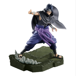 [4983164300222] NARUTO SHIPPUDEN COMBINATION BATTLE PVC STATUE SASUKE UCHIHA 16CM