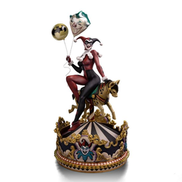[618231957088] DC COMICS ART SCALE STATUE 1/10 HARLEY QUINN UNLEASHED 30CM
