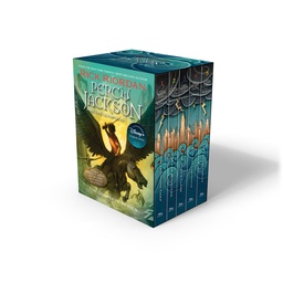 [9781368119993] PERCY JACKSON AND THE OLYMPIANS 5 BOOK PAPERBACK BOXED SET (W/POSTER)
