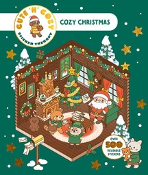 [9781837761647] CUTE N COZY STICKER THERAPY COZY CHRISTMAS