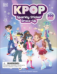 [9798217496488] K-POP SPARKLY STICKER DRESS-UP