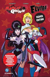 [9781524130466] HARLEY QUINN X ELVIRA SIGNED BY ELVIRA