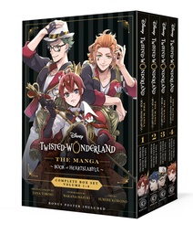 [9798217377671] TWISTED-WONDERLAND: BOOK OF HEARTSLABYUL BOXED SET: VOLUMES 1-4