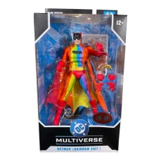 [787926174397] DC MULTIVERSE ACTION FIGURE RAINBOW BATMAN (CHASE) 18 CM