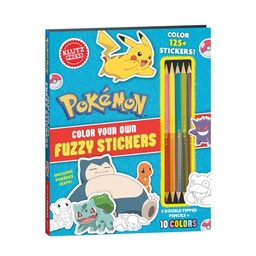 POKEMON Fuzzy Stickers