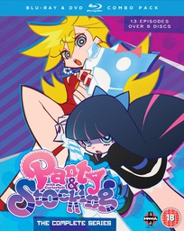 [5022366811545] PANTY & STOCKING WITH GARTERBELT Complete Series Blu-ray/DVD Combi