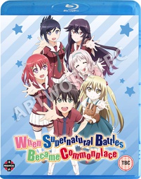 [5022366878340] WHEN SUPERNATURAL BATTLES BECOME COMMONPLACE Complete Season Blu-ray