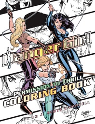 [9781631405716] DANGER GIRL PERMISSION TO THRILL COLORING BOOK