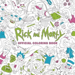 [9781785655623] RICK AND MORTY OFFICIAL COLORING BOOK