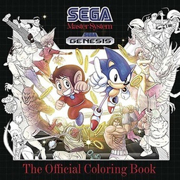 [9781524784256] SEGA OFFICIAL COLORING BOOK