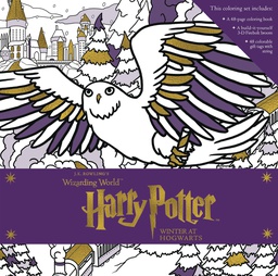 [9780763695897] HARRY POTTER WINTER HOGWARTS MAGICAL COLORING SET