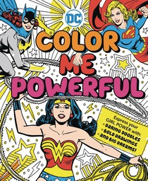 [9781941367506] DC SUPER HEROES COLOR ME POWERFUL